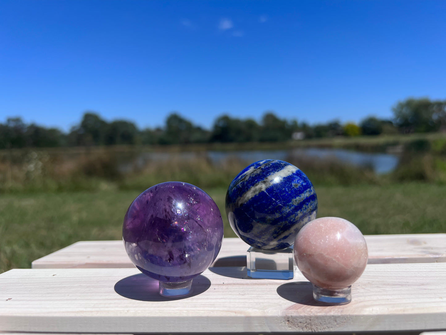 Pink Amethyst - Sphere