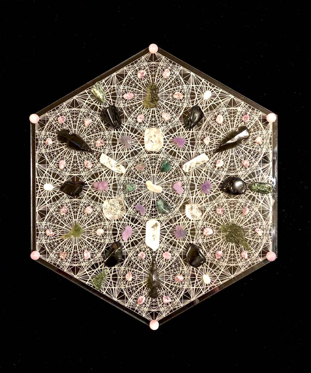 Crystal Grid – Angelic Flower of Life