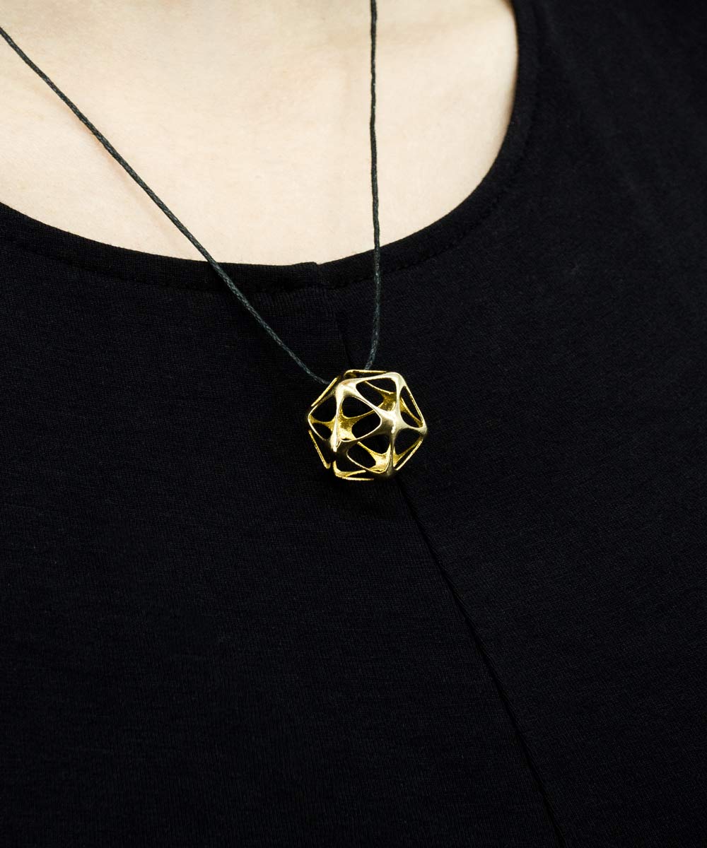 Icosahedron Pendant – Yin