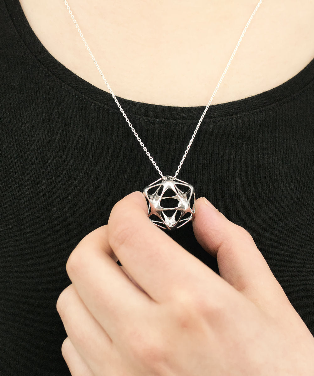 Icosahedron Pendant – Yin