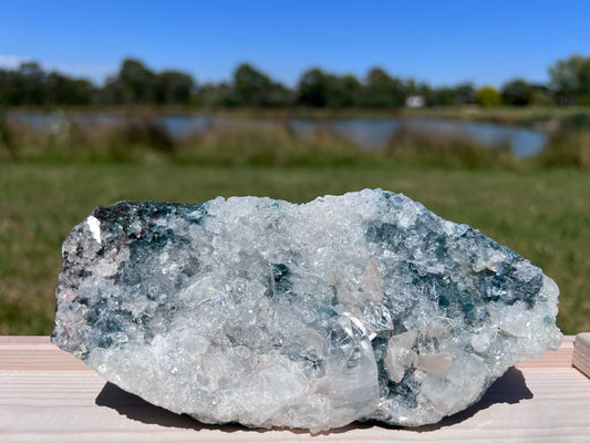 Diamond Zeolite Stilbite Apophyllite Cluster