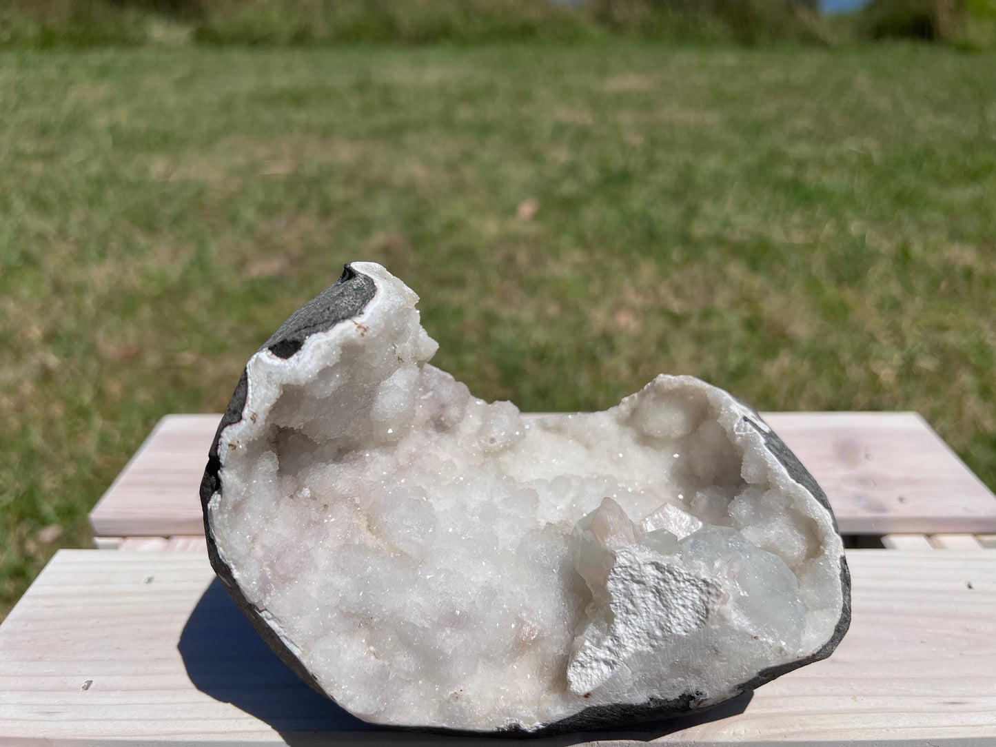 Zeolite Stilbite Apophyllite Cluster